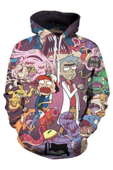 Fashion Digital Cartoon Pattern Long Sleeve Sports Casual Unisex Hoodie, LC452216
Fashion Digital Cartoon Pattern Long Sleeve Sports Casual Unisex Hoodie, LC452216