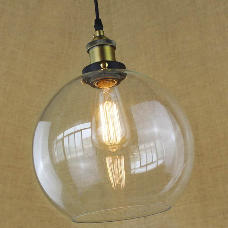 9.84 Inches Ball Shaped Shade 1 Light Hanging Pendant Cafe Lighting
9.84 Inches Ball Shaped Shade 1 Light Hanging Pendant Cafe Lighting