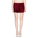 Must Have Solid Pintucked Pleated Mini Skirt