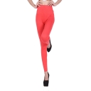 High Waist Cotton Leggings for Spring and Summer