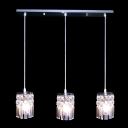 Delightful Ceiling Fixture Features Array of Crystal Lights Perfect for Any Dining Rooms and More