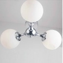 DNA Flush Mount Ceiling Light Three-light