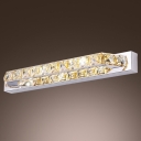 Spectacular Bathroom Wall Fixture Makes Treasure to Behold Accented by Hand-cut Crystal