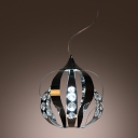 Bring Powerful with Incredible Contemporary Pendant Chandelier Adorned with Glistening Crystal Accents