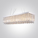Dazzling Crystal and Chrome Finish Make Pendant Light Fashionable Choice for Nearly Any Room