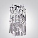 Complement Your Home with Sophisticated Crystal Semi-flushmount ceiling light.