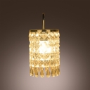 Sophisticated Decor with Brilliant Two Light Crystal String Wall Light Fixture.