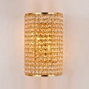Ravishing Wall Sconce with Gold Finish Exudes High-end Style with Understated Tone