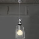 Cute Dog Design And Stunning Hand-Blown Glass Shaded Designer Pendant Light