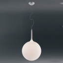 Round Globe Designer Pendant Lighting for Dining Room Soft and White