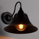 1 Light Wall Lantern Bell shade