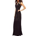 Sleeve&Back Tassel Embellished Black Sheath Mini Dress - Beautifulhalo.com