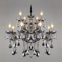 Elegant and Splendid Large 32.2”Wide 12-Light Dining Room Chandelier Light