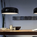 Elegant Round Plate Shaped Designer Large Pendant Light for Dining Room
