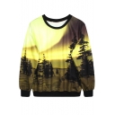 Sunset Desert Print Sweatshirt