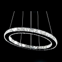 Eye-catching Circle Design Pendant Light Adds Instant Modern Creating Fresh Contemporary Look