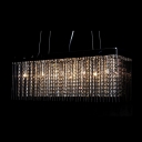Stunning Pendant Light Full of Chic and Grace Features Glamorous Crystals