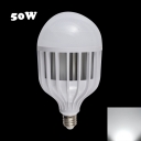 LED Globe Bulb PC Material 72Leds E27 50W 6000K