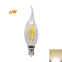 Candle LED Edison Bulb E14 4W Yellow Light