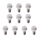 10Pcs E27 9W 220V Warm White Light LED Bulb