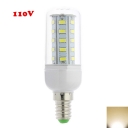 E12 4W 110V 3500K Clear LED Corn Bulb