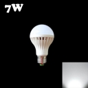 6000K E27 7W Sound & Light Controlled  LED Bulb
