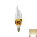 85-265V 180lm  E14 3W Golden Candle Bulb