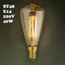 ST48 220V  E14 40W Edison Bulb