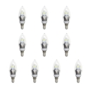 10Pcs LED Candle Bulb E14-5730 AC85-265V 4W