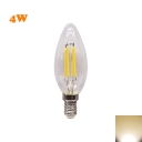 E14 4W LED Edison Bulb Candle Yellow Light