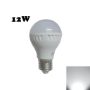 12W White PC E27  LED Globe Bulb 240lm 6000K