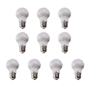 10Pcs 79*123mm E27 9W 220V Cool White Light LED Bulb