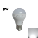 240lm 6000K White PC E27 5W LED Globe Bulb