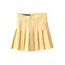 Lilac Pleated Tennis Style Skirt