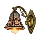 6 Inches Width Tiffany One Light Wall Sconce