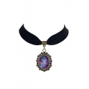 Metal Gothic Galaxy Women's Necklaces