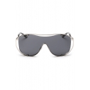 Fashion Women's Steampunk Mirrored Hiking Sunglasses（Free Glasses Box）