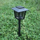 Solar Powered 23'' H Bug Killer 3 LED Outdoor Pathway Lighting with Lattice