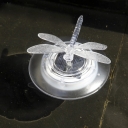Color Changing 5'' Wide Dragonfly LED Solar Decorative Floating Light