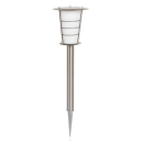 Contemporary Style 24'' Stainless Steel Solar Powered LED Exterior Pathway Lighting