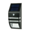 Stainless Steel Single LED Solar Power Outdoor Security Step Light with Motion Sensor