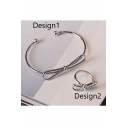 Simple Fashion Girl's Alloy Bracelet/Ring