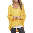 Womens Sexy Casual Oversized Baggy Off-Shoulder Long Sleeve Tops Shirts
