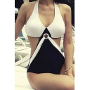 Sexy One-piece Cut Out Design Monokini Swimwear