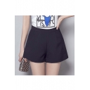 Fashion Culotte Shorts with Pocket