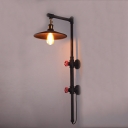 31'' Height 1 Light Large LED Wall Sconce in Pipe Design