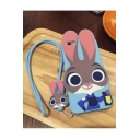 Fashion Cute Cartoon Rabbit Silicone Phone Case for iPhone 5/5S iPhone 6/6S iPhone 6 Plus