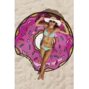 Gigantic Donut Beach Towel Blanket