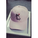 Rose Print Casual Summer Hat for Unisex