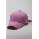 A Letter Embroidery Side Candy Color Baseball Cap for Couple
